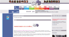 Desktop Screenshot of fundaciongeb.org.ar